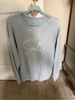 Corded sweatshirt